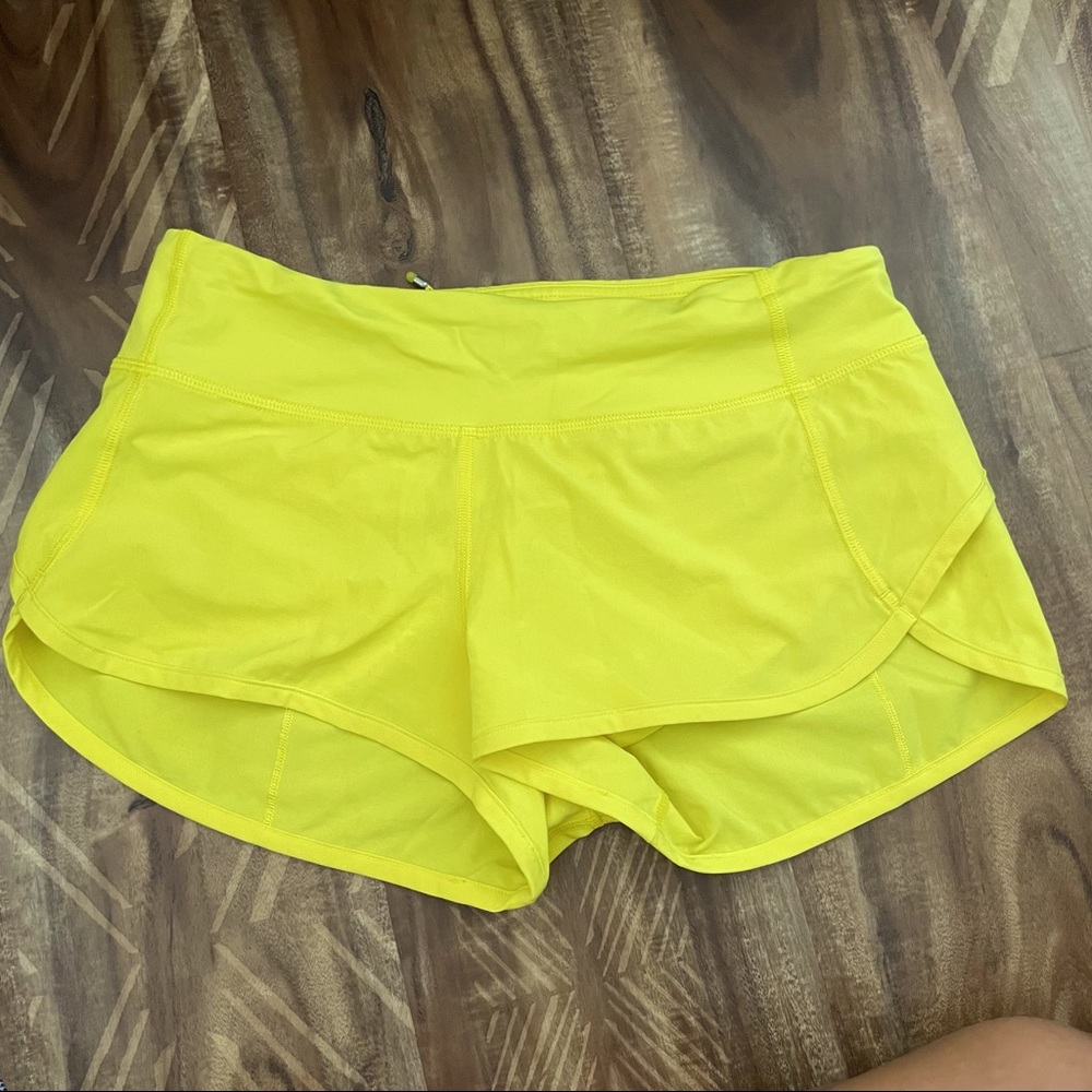 Lululemon speed shorts